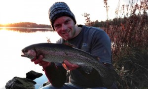 Vissen op forel